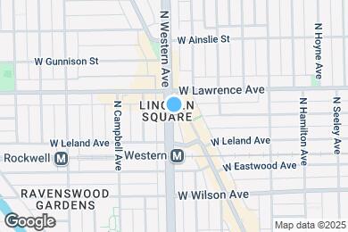 Map image of the property - 4733 N Western Ave
