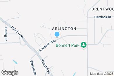 Map image of the property - 552 Rumbach Ave