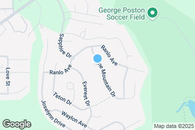 Map image of the property - 4332 Stone Mountain Dr