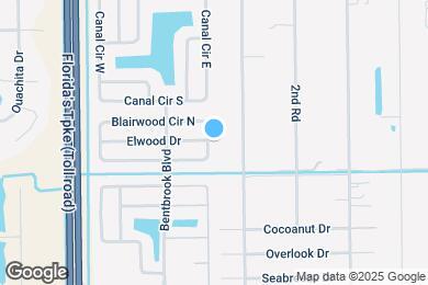 Map image of the property - 7738 E Blairwood Cir