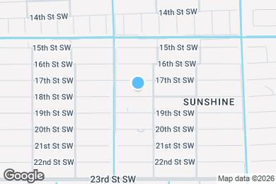 Map image of the property - 3906 18th St SW