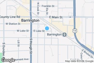 Map image of the property - 327 E Lake St