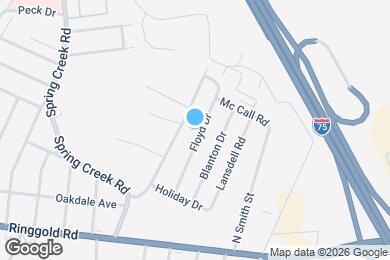 Map image of the property - 1027 Floyd Dr