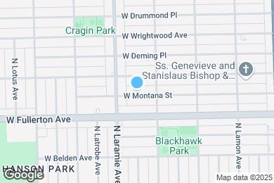 Map image of the property - 5128 W Montana St