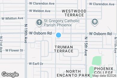 Map image of the property - 1640 W Mulberry Dr