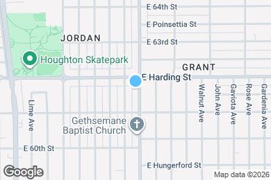 Map image of the property - 6161 Orange Ave