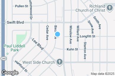 Map image of the property - 810 Birch Ave