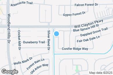 Map image of the property - 17907 Juniper Green Trl