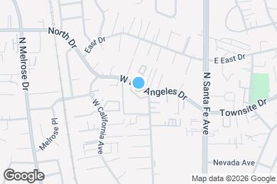 Map image of the property - Las Palmas Apartments !