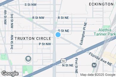 Map image of the property - 1 Florida Ave NE