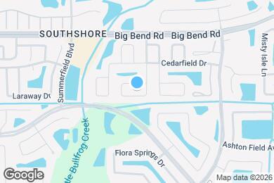 Map image of the property - 13417 Silvercreek Dr