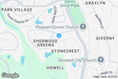 Map image of the property - 606 Gravel Brook Ct