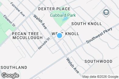 Map image of the property - 707 Llano Place