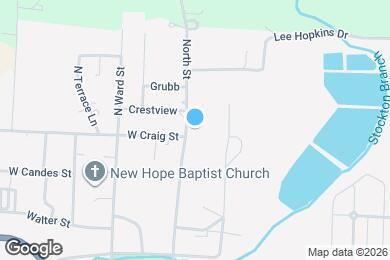Map image of the property - 602 North St