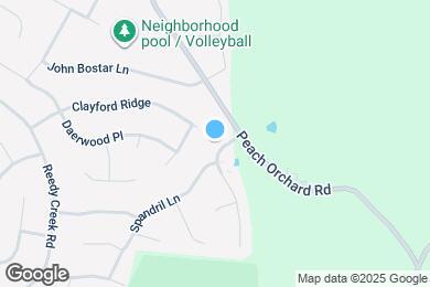Map image of the property - 13211 Peacock Ln