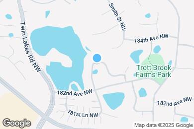 Map image of the property - 18309 Tyler St NW