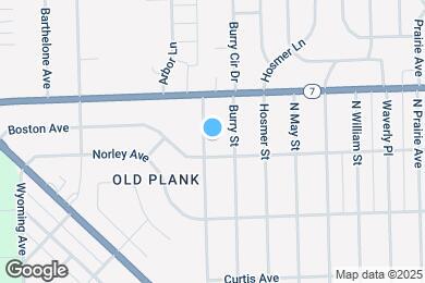 Map image of the property - 1506 Catherine St