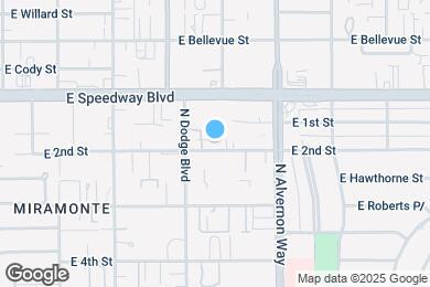 Map image of the property - 3725 E 2nd St
