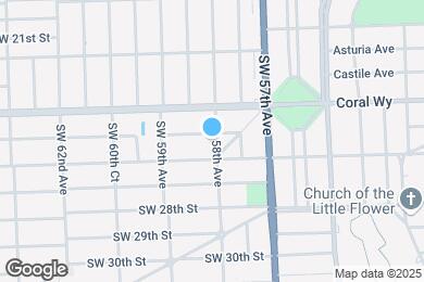 Map image of the property - 2500 SW 58th Ave