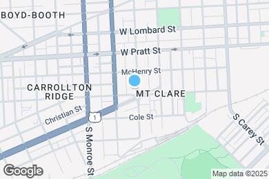 Map image of the property - 328 S Mount St