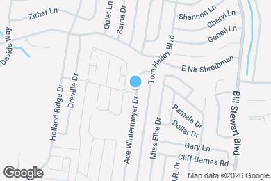 Map image of the property - 106 David Bolin Dr