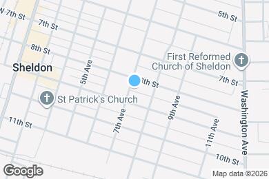 Map image of the property - 813 7th Ave