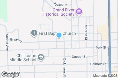 Map image of the property - 1413 Bryan St