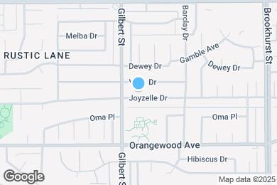 Map image of the property - 9551 Joyzelle Dr