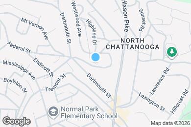 Map image of the property - 1125 Highland Dr