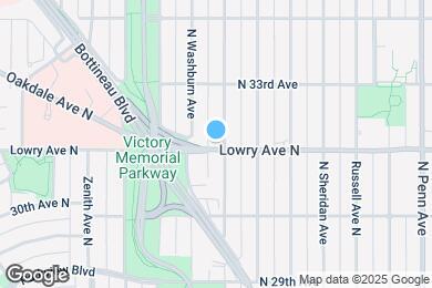 Map image of the property - 2804 Lowry Ave N