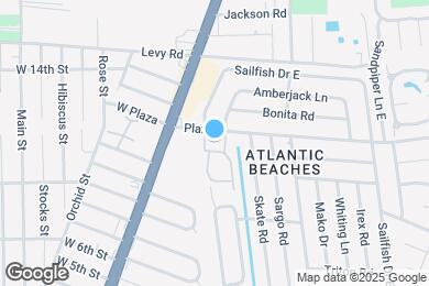 Map image of the property - Sea Oats Apartments