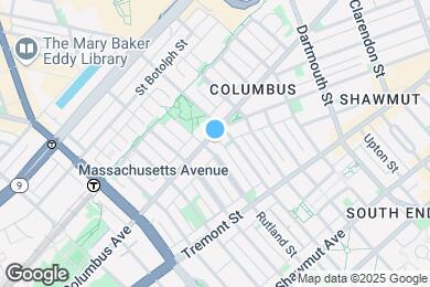 Map image of the property - 482 Columbus Ave