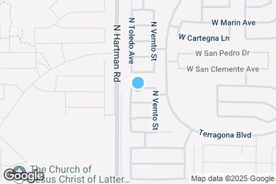 Map image of the property - 36607 W Santa Monica Ave
