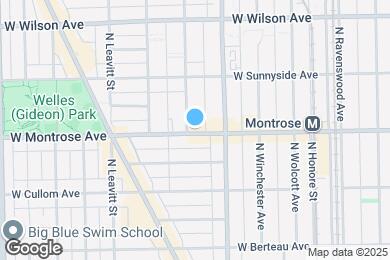 Map image of the property - 2034 W Montrose Ave