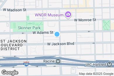 Map image of the property - 222 S Racine Ave