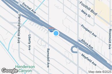 Map image of the property - 2930 Mayfield Ave