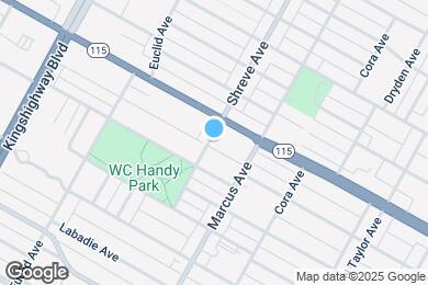 Map image of the property - 4739 Palm St