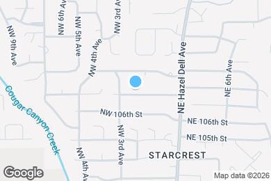 Map image of the property - 200 NW 107th St