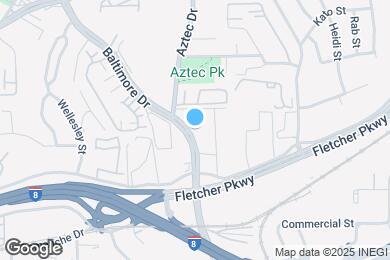 Map image of the property - Modern Living at Heatherwood Apartments | Spacious 1 & 2 Bedroom Apartment Homes in La Mesa, CA!
