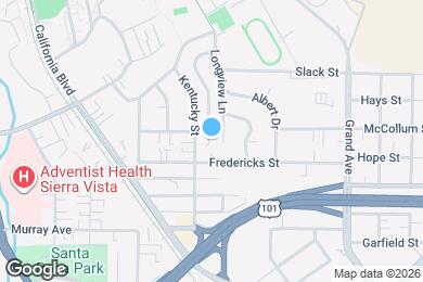 Map image of the property - 1355 Bond St