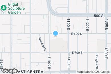 Map image of the property - 1024 E 600 S