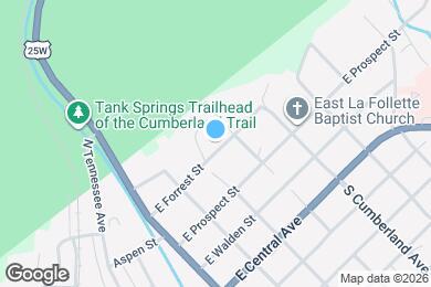 Map image of the property - 509 E Forrest St