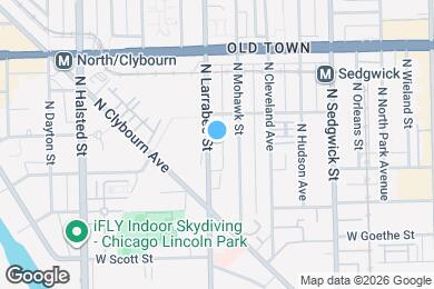 Map image of the property - 1471 N Larrabee St