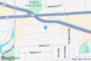 Map image of the property - 580 Hill Dr
