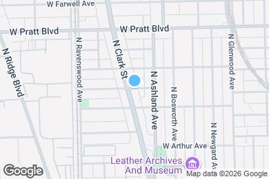 Map image of the property - 1623 W Wallen Ave