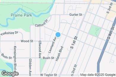 Map image of the property - 618 Leonard Ave