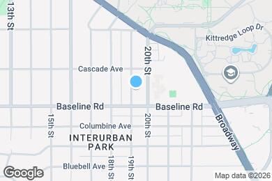 Map image of the property - 740 19th St