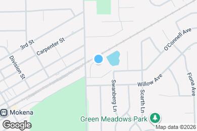 Map image of the property - 10727 Green Meadows Dr