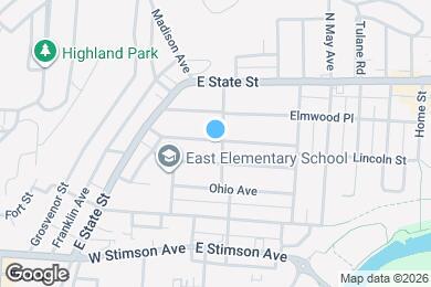 Map image of the property - 45 Sunnyside Dr