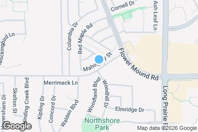 Map image of the property - 2136 Mahogany St